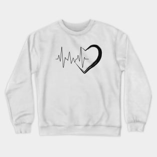 Heart Beat Crewneck Sweatshirt